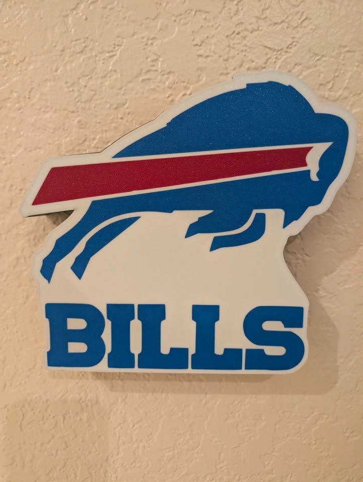 Buffalo Bills LED Lightbox – App-Controlled USB Custom NFL Team Sign
