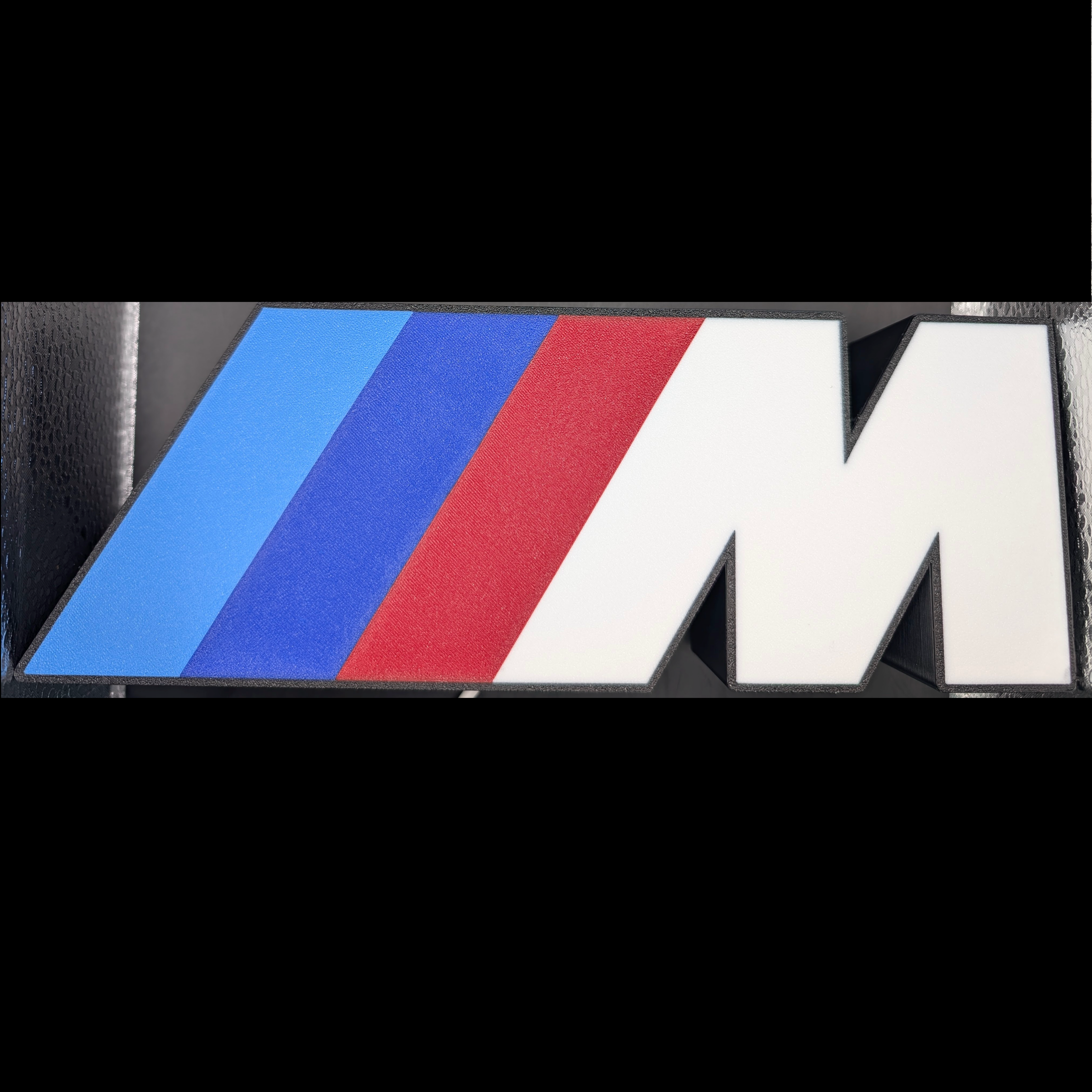 BMW M LED Lightbox – Custom USB App-Controlled Car Logo Sign