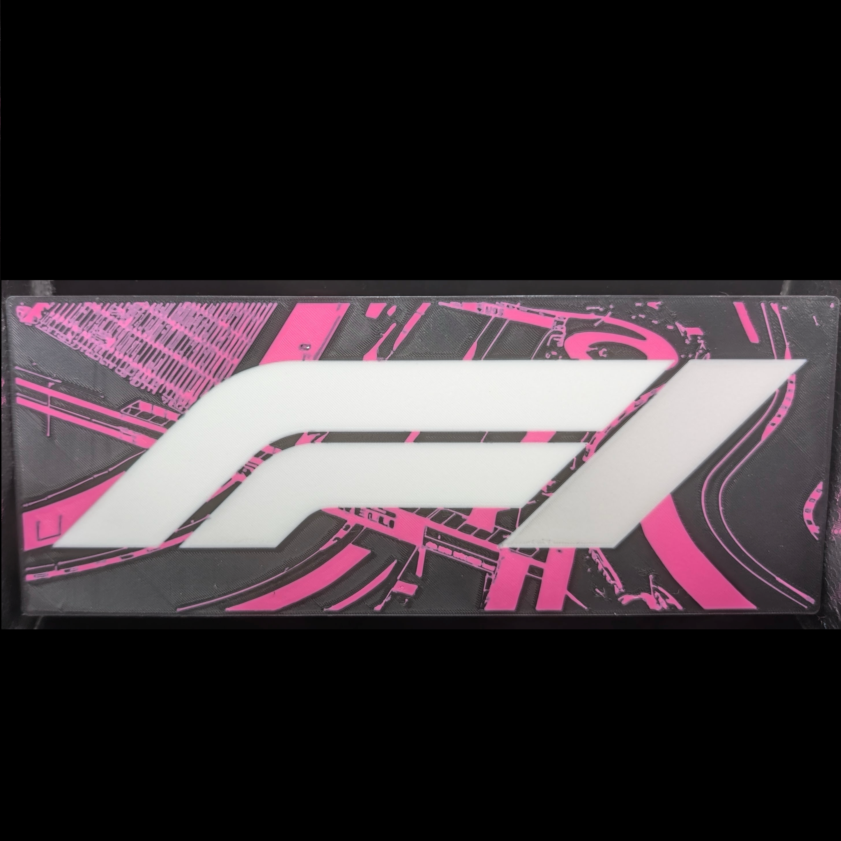 Formula 1 Pink Circuit Edition LED Light Box