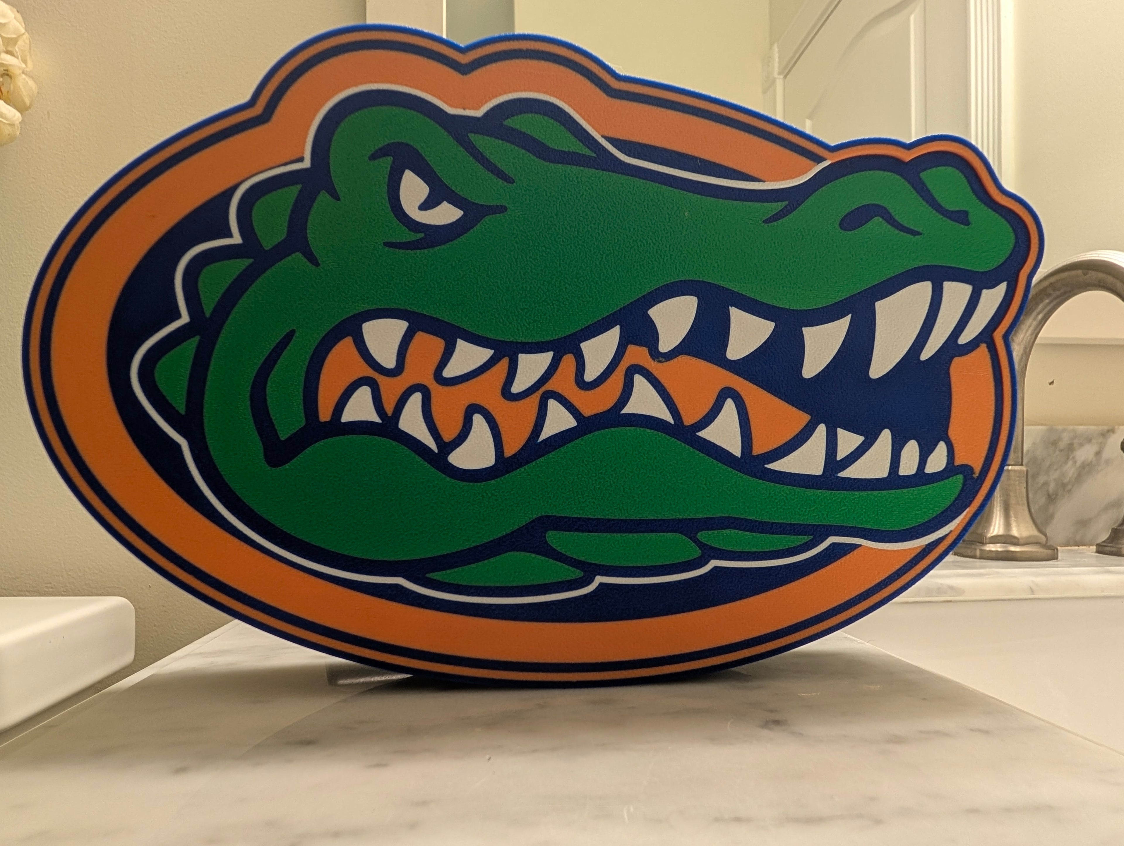 Florida Gators LED Lightbox – Custom App-Controlled USB Team Logo Sign