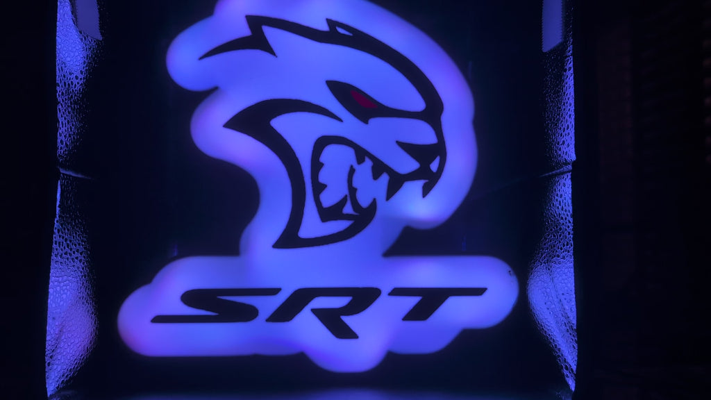 Dodge SRT Hellcat LED Light Box