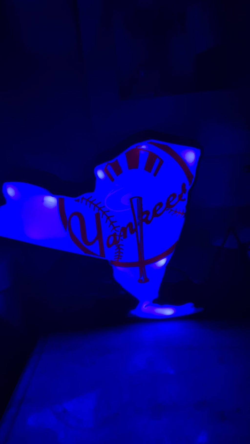 New York Yankees State Pride LED Light Box