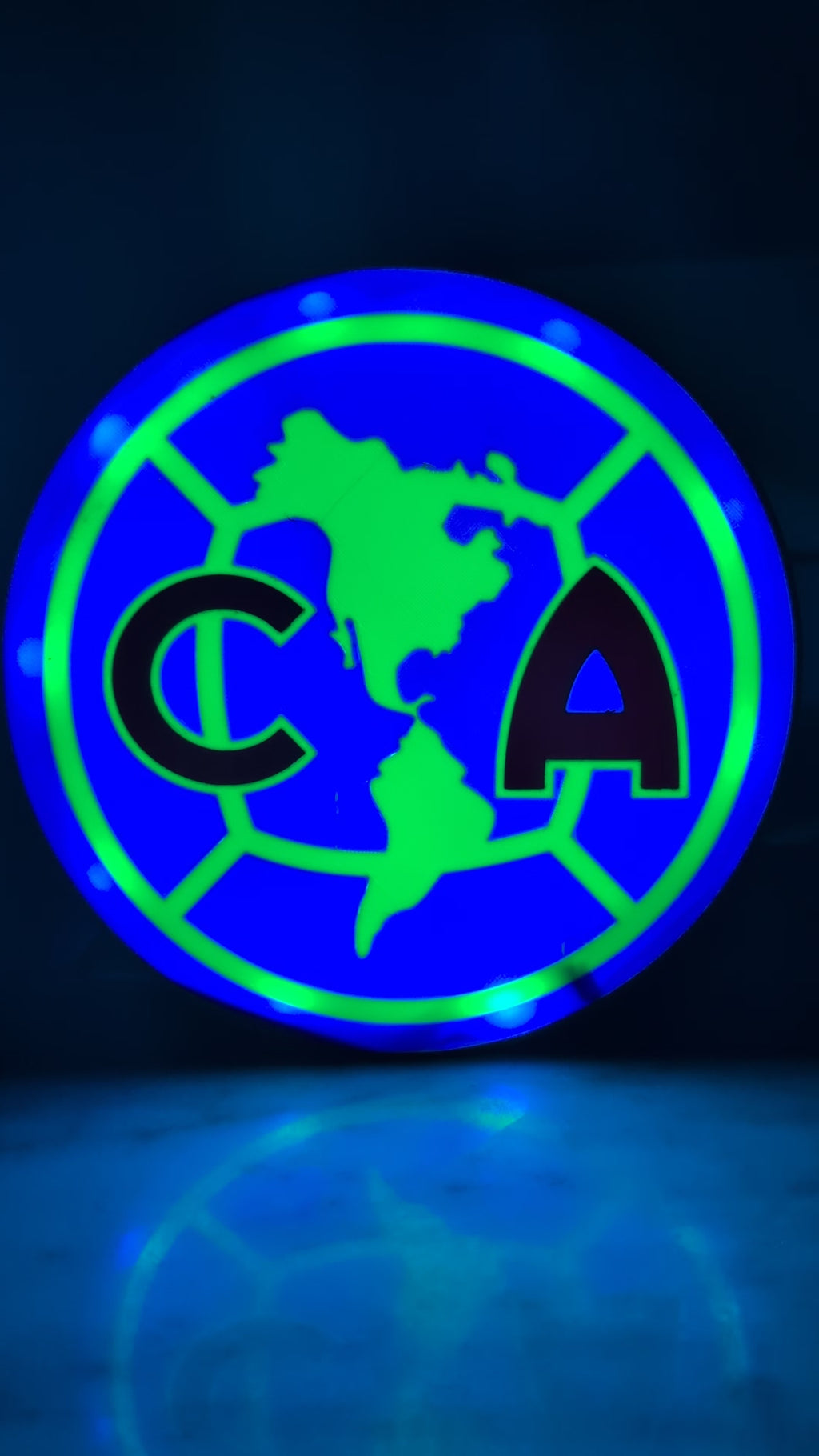 Club América LED Light Box