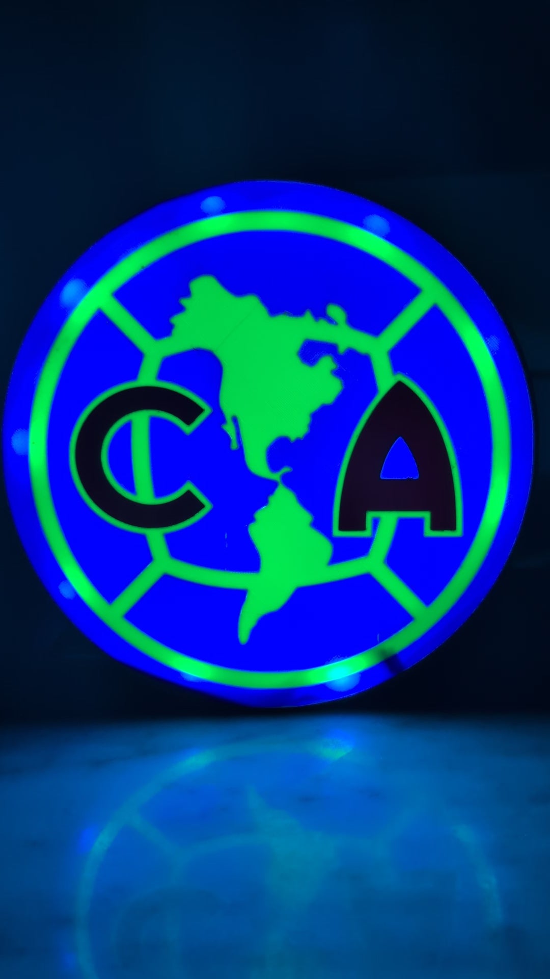 Club América LED Light Box