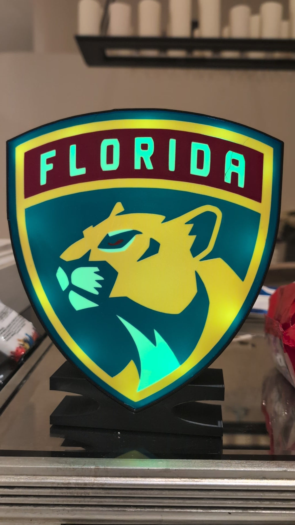 Florida Panthers LED Light Box