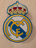 Real Madrid LED Lightbox – Custom App-Controlled USB Soccer Logo Sign